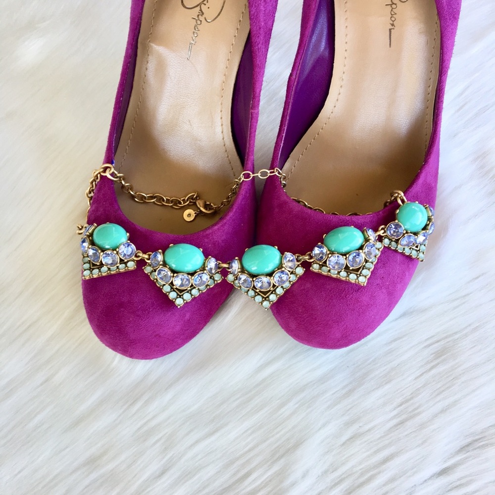Stella & Dot Teal Statement Necklace